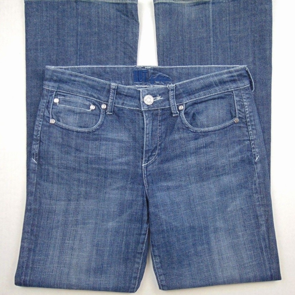 Kut From The Kloth Size 6 Dark Wash Boot Cut Jeans
